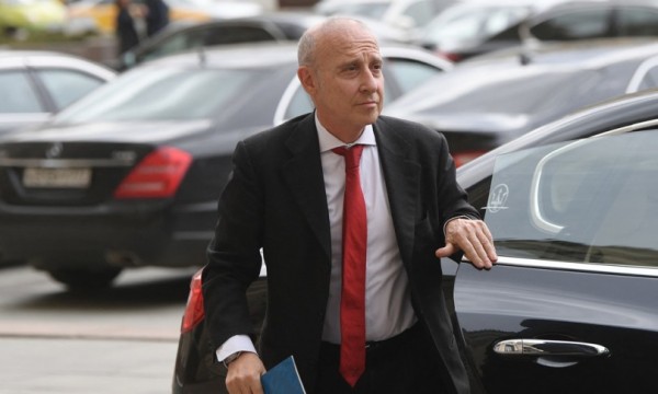 L&#039;ambasciatore Italiano in Russia Giorgio Starace  