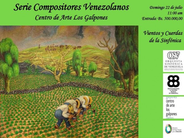 La Orquesta Sinfónica de Venezuela presenta el Concierto Serie de Compositores Venezolanos