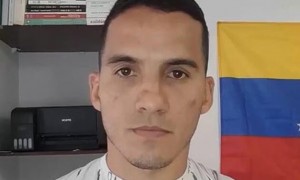 El teniente venezolano Ronald Ojeda Moreno