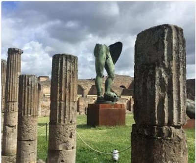 Récord de visitantes en Pompeya