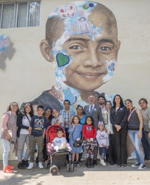 Messico: artista italiano realizza murale con aiuto bambini