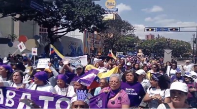 Marcha de las Mujeres en Caracas