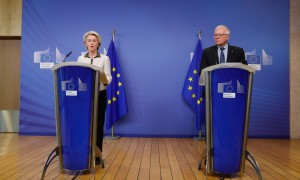 Ursula von der Leyen e Josep Borrell