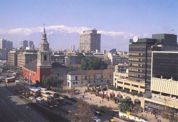 Santiago del Cile la capitale del Cile