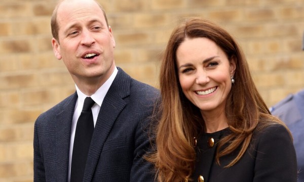 Principe William e sua moglie Kate, famiglia reale inglese