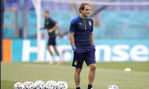 Italia-Turchia a poche ore dalla partita inaugurale di Euro 2020 &quot;È il momento di far divertire un po’ la gente&quot;, dice Roberto Mancini