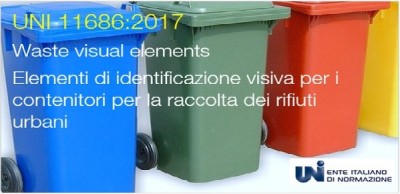 UNI propone uniformare i colori dei cassonetti della raccolta differenziata nei comuni italiani