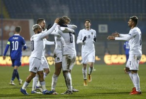 Nations League: 2-0 alla Bosnia Italia qualificata