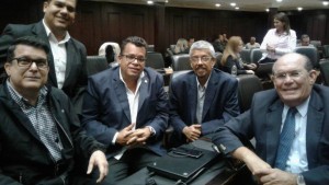 Diputados Vente Venezuela:Juan Pablo García, Omar González, Luis Barragán  y Carlos Bastardo