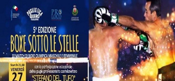 Box - Domani a Castellaneta Marina Il ritorno della sfida tra Puglia e Toscana