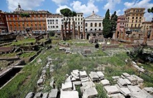 Reabrirá Area Sagrada de Torre Argentina en Roma. Está relacionado a muerte de Julio César