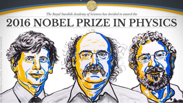 Nobel de Física 2016 a la revelación de los secretos exóticos de la materia