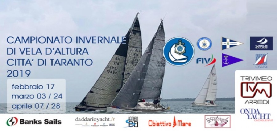 Al via il Campionato invernale di Vela D’Altura dell’Alto Ionio- Città di Taranto 2019