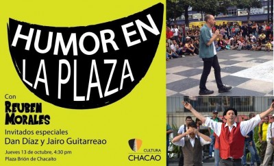 Dan Díaz y Jairo Guitarreao se presentarán en Chacaíto  durante la próxima función de ‘Humor en la Plaza’
