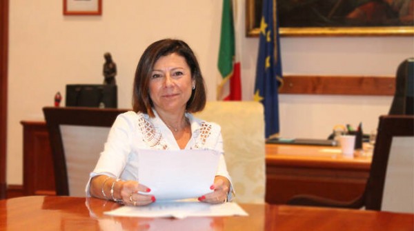  il ministro dei Trasporti Paola De Micheli 