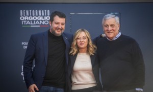  Salvini, Meloni, Tajani 