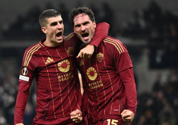 La Roma lotta e rinasce a Londra, 2-2 con il Tottenham