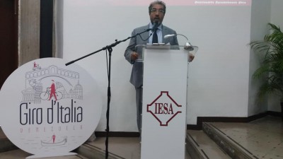 Silvio Mignano Ambasciatore d&#039;Italia il Giro d&#039;Italia una festa della Cultura in Venezuela