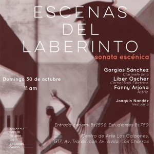 Mitologia griega del minotauro se hace música contemporanea este domingo 30 en Los Galpones