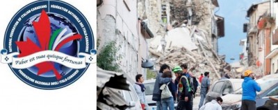 Earthquake - from Canada Italian-Canadians are doing their utmost in raising funds for solidarity