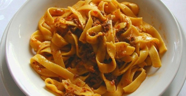 Pappardelle al estilo de Romaña