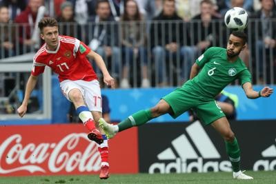 Mondiali al via, Russia a valanga 5-0 a l&#039;Arabia Saudita