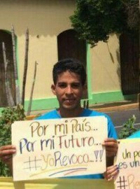 Jesús González   activista juvenil de Vente Venezuela