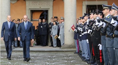 Renzi interviene alla Scuola di perfezionamento per le Forze di Polizia