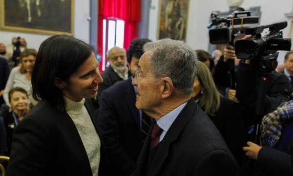 Schlein e Prodi 
