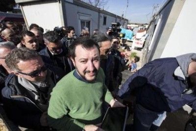 Un polémico censo a los rom de Matteo Salvini