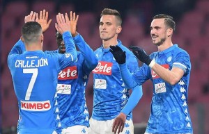 Copa Italia: Napoli, Inter y Fiorentina a cuartos de final