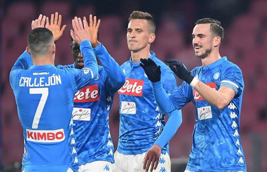 Copa Italia: Napoli, Inter y Fiorentina a cuartos de final