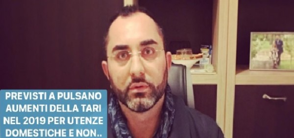 Pulsano (Taranto) – Aumento della Tari, Angelo Di Lena « C’è molto malcontento in paese per questa decisione»