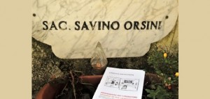 Quel libro sulla tomba di Don Savino, a Morrea