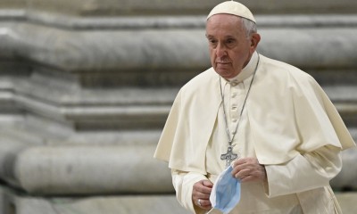 Il Papa: sull&#039;Ucraina &quot;Avvertiamo un senso di impotenza&quot;