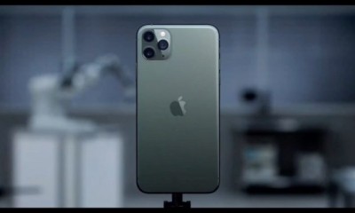 Nuevo iPhone 11 Pro de Apple tiene 3 lentes en la cámara trasera y un modo noche