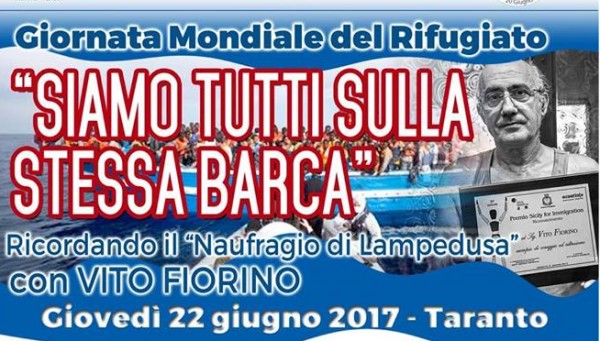 Taranto celebra la Giornata Internazionale del Rifugiato