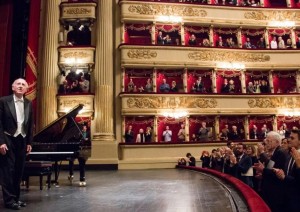 2021 Milano, Teatro alla Scala, recital del maestro Maurizio Pollini
