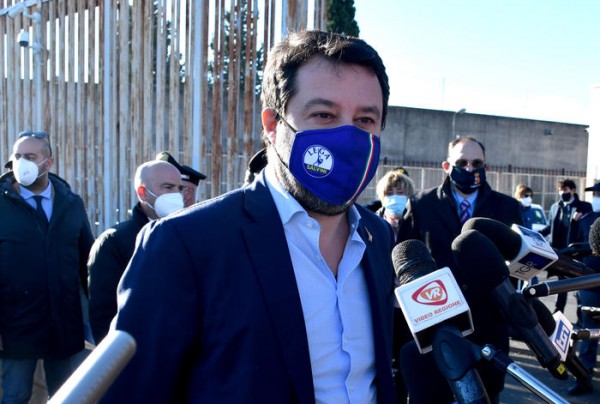Gregoretti, Salvini in udienza&#039;Linea di governo condivisa&#039;
