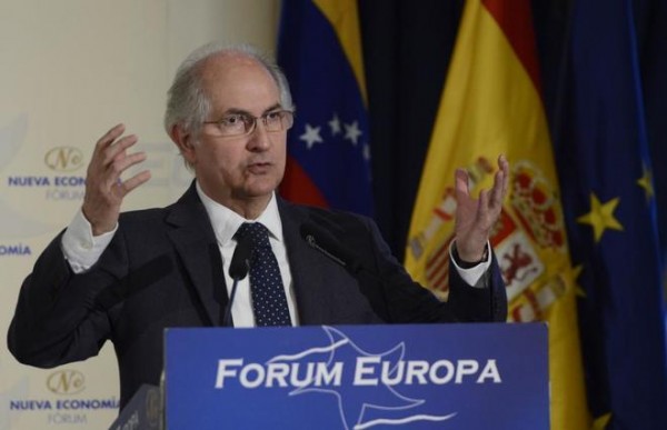Antonio Ledezma habla sobre dialogo en Noruega:  la tirania no dialoga, entrampa.