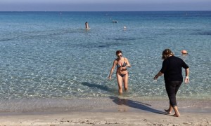 La spiaggia di Mondello a Palermo - Sicilia