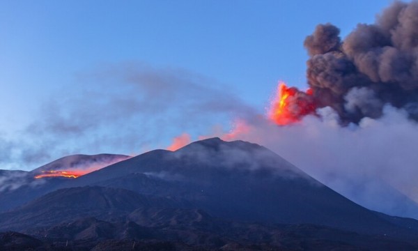 L&#039;eruzione dell&#039;Etna