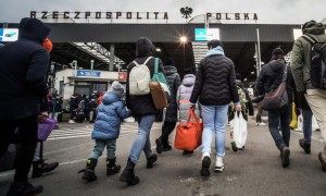 Il viaggio di Salvini al confine tra Polonia e Ucraina