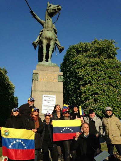 “Queremos libertad” Más de 400 venezolanos manifiestan en Francia