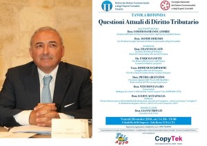 Taranto - Tavola Rotonda &quot;Questioni attuali di diritto tributario&quot;