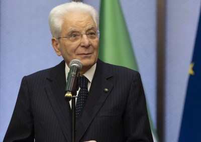 Il presidente della Repubblica Sergio Mattarella