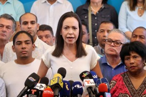 Maria Corina Machado leader dell&#039;opposizione venezuelana