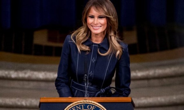 Melania Trump suaviza el discurso republicano y llama a la unidad