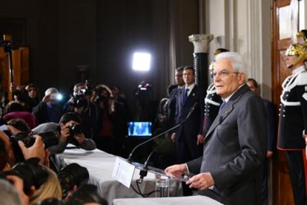 Mattarella: &quot;Serve governo in tempi brevi&quot;