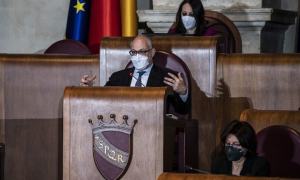 L&#039;annuncio del sindaco di Roma Gualtieri: &quot;Faremo un termovalorizzatore&quot;